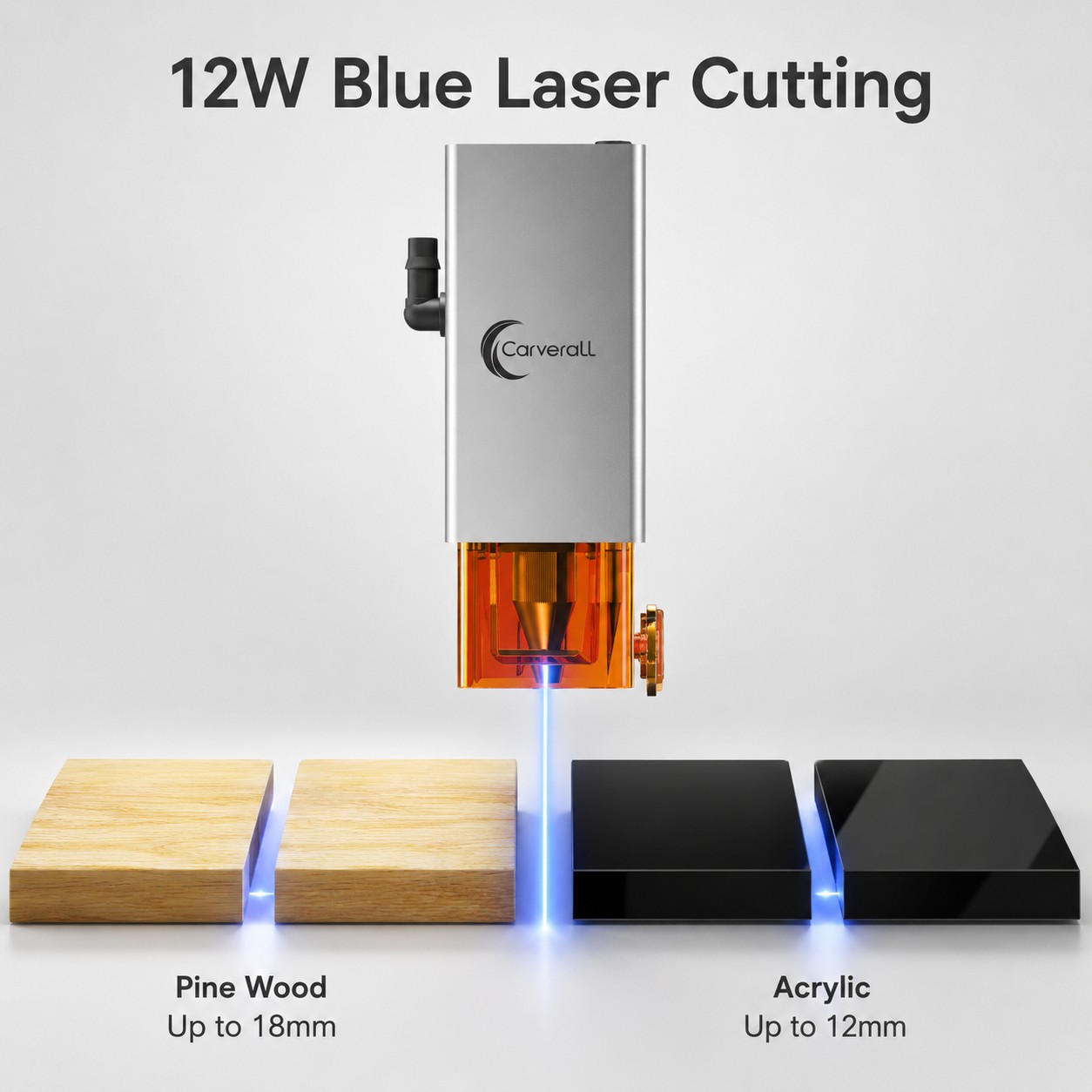 K15 PRO 12W Laserowy Grawer i  – Industrial Laser Engraver recenzja i cena